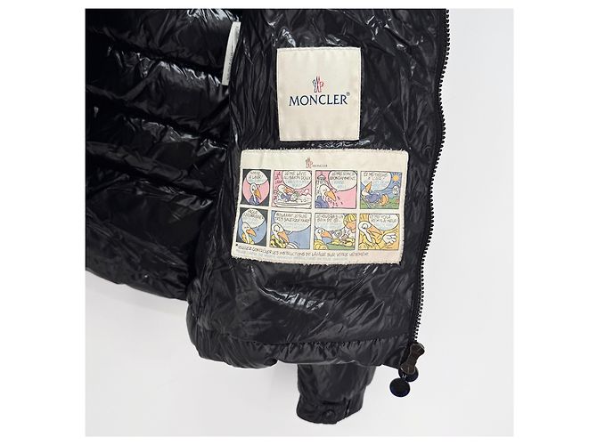 Chaqueta acolchada con capucha para mujer Moncler BADY Negra Negro - vista 10