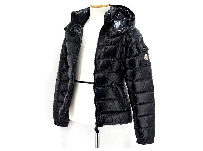 Chaqueta acolchada con capucha para mujer Moncler BADY Negra Negro - vista 3