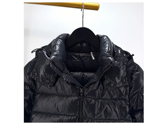 Chaqueta acolchada con capucha para mujer Moncler BADY Negra Negro - vista 5