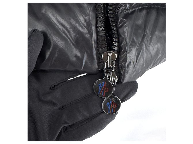Chaqueta acolchada con capucha para mujer Moncler BADY Negra Negro - vista 8