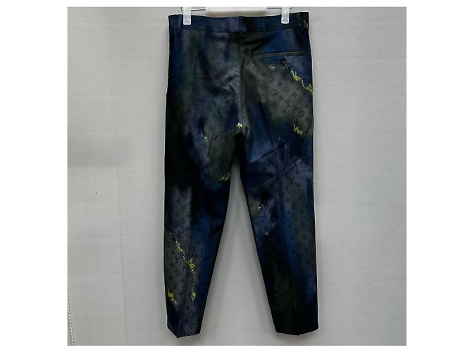 Louis Vuitton Pantaloni Tie and Dye Argento - vista 5