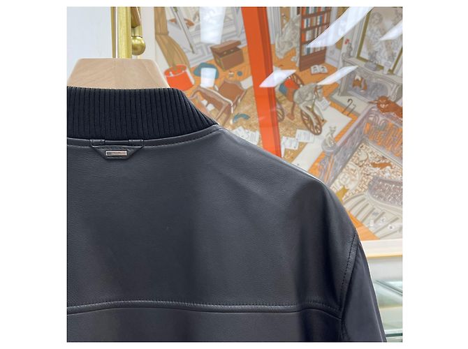 Louis Vuitton Leather Technical Reversible Jacket Black - view 5