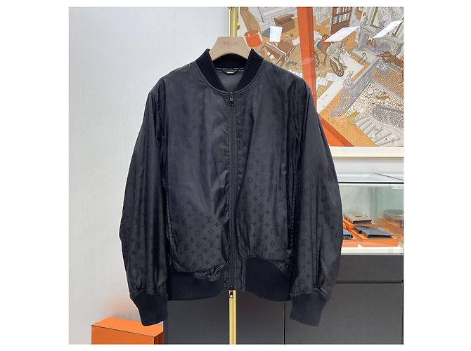 Louis Vuitton Leather Technical Reversible Jacket Black - view 6