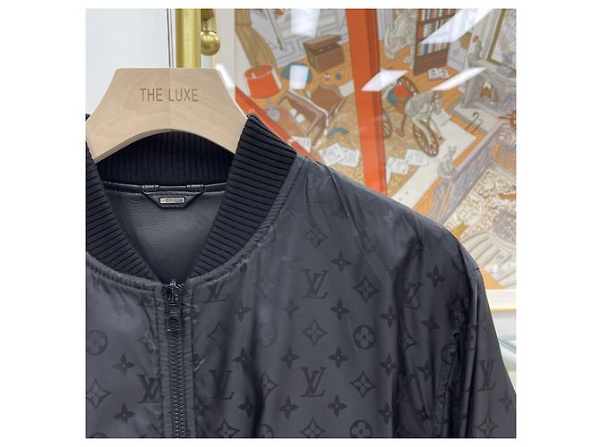 Louis Vuitton Leather Technical Reversible Jacket Black - view 7