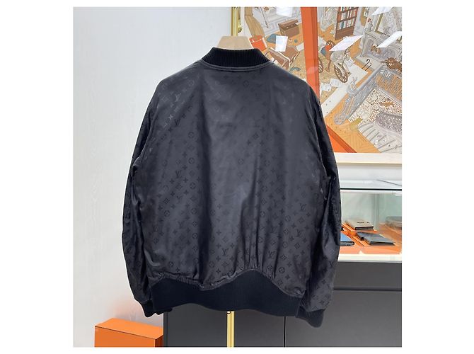 Louis Vuitton Leather Technical Reversible Jacket Black - view 8