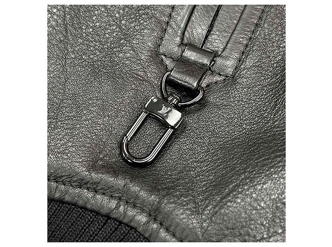 Louis Vuitton Leather Technical Reversible Jacket Black - view 9