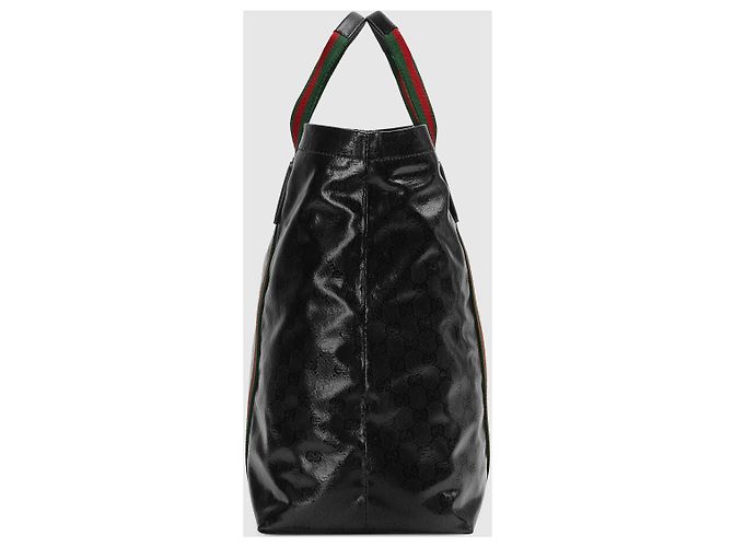 Gucci Borsa Tote GG Crystal nera Nero - vista 5