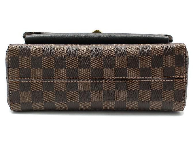 Louis Vuitton Borsa a tracolla Damier Ebene Babyn PM Marrone - vista 5