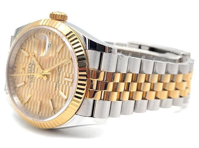 Rolex Orologio Datejust Combination Giallo - vista 2