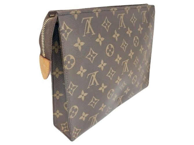 Louis Vuitton Neceser de lona Monogram Canvas Negro - vista 5