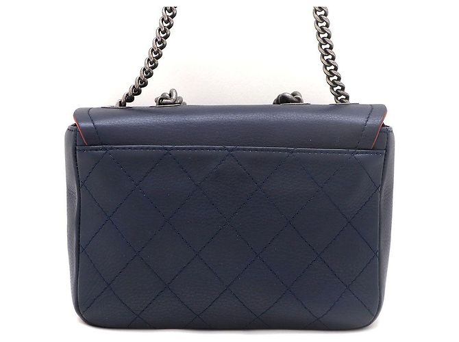 Borsa Tote e Borsa a tracolla Chanel CC Chain Blu - vista 3