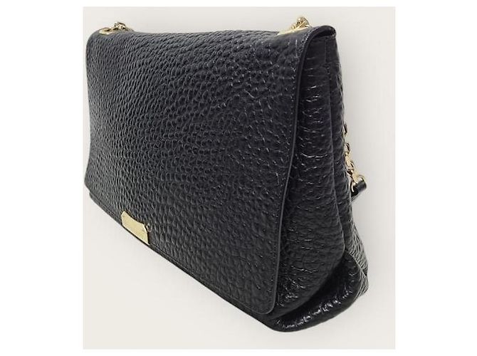 Burberry Borsa a tracolla Milldenhall in pelle granulata nera e finiture dorate Nero - vista 2