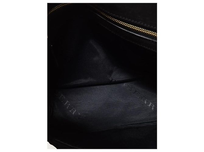 Burberry Borsa a tracolla Milldenhall in pelle granulata nera e finiture dorate Nero - vista 4