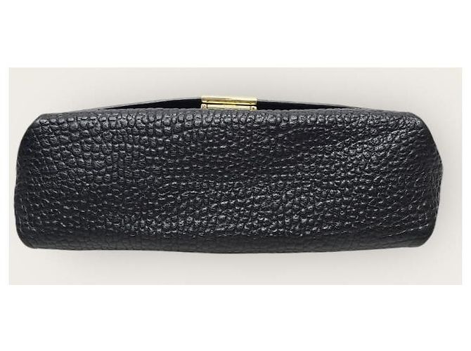 Burberry Borsa a tracolla Milldenhall in pelle granulata nera e finiture dorate Nero - vista 6