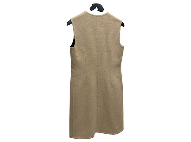 Hermès Cashmere-Weste mit Reißverschluss Braun - Ansicht 7