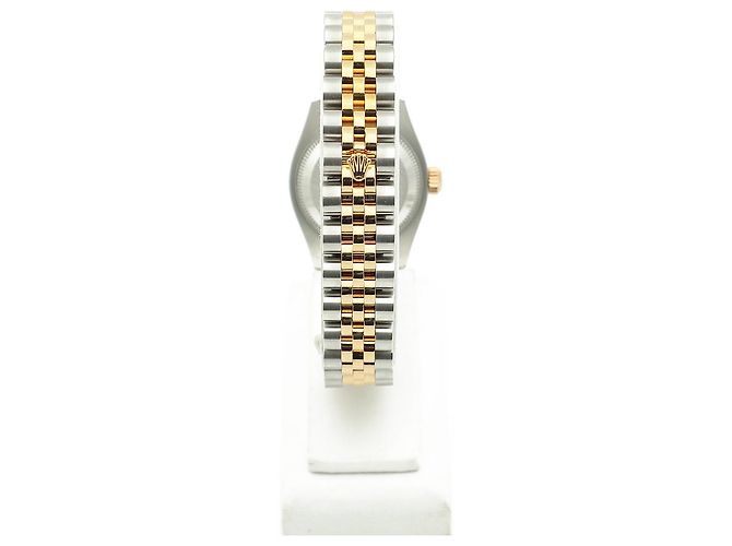 Rolex Datejust Damen Combi Uhr mit Original Diamanten Garantie Golden - Ansicht 7