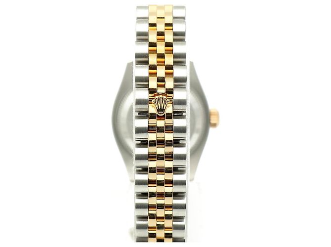 Rolex Datejust Damen Combi Uhr mit Original Diamanten Garantie Golden - Ansicht 8