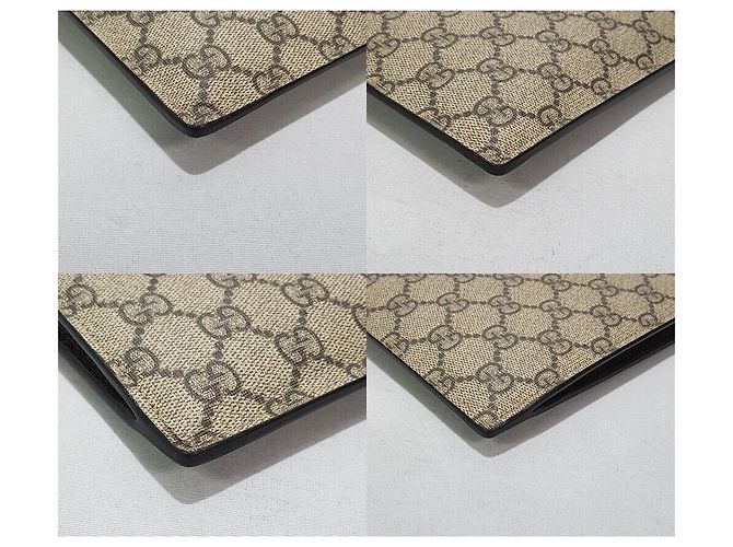 Gucci Pochette GG Supreme Neo Vintage Marron - vue 5