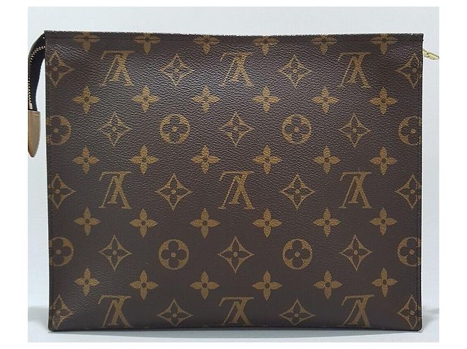 Louis Vuitton Bolso de mano para aseo Castaño - vista 2
