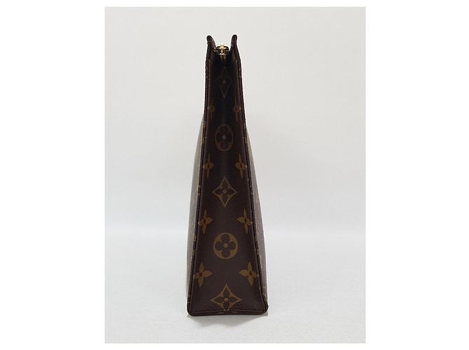 Louis Vuitton Bolso de mano para aseo Castaño - vista 3