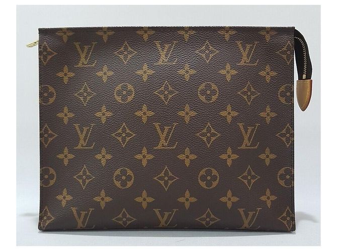 Louis Vuitton Bolso de mano para aseo Castaño - vista 4