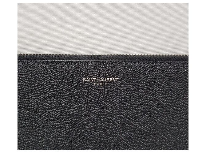 Saint Laurent Clutch Caviar - vista 2