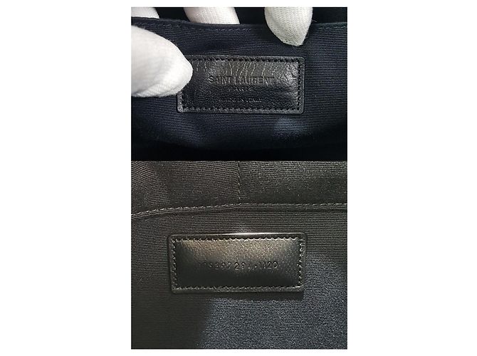 Saint Laurent Clutch Caviar - vista 9