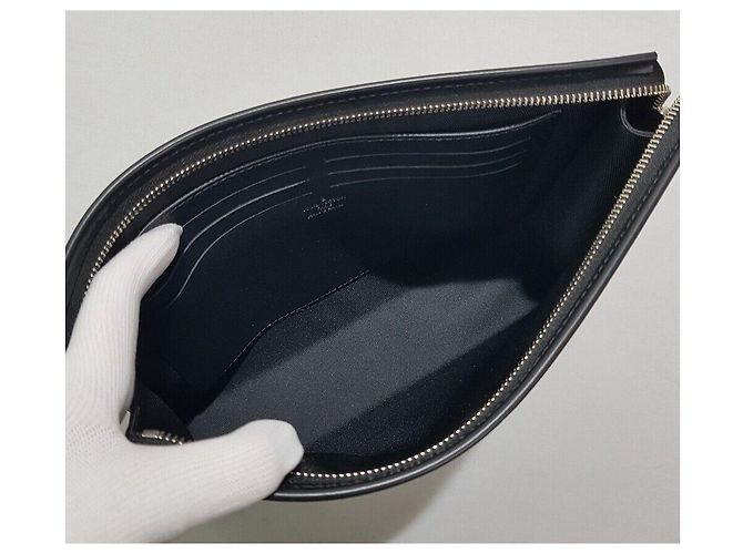 Louis Vuitton Pochette Voyage MM Damier Graphite Nero - vista 8