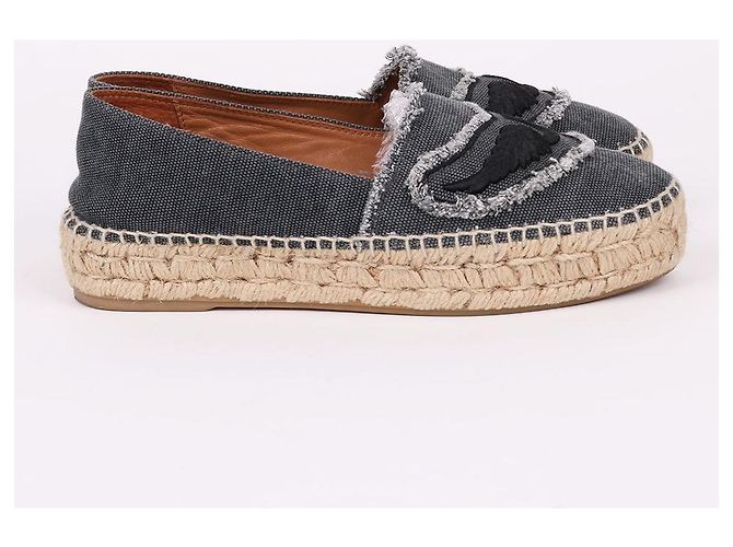 Zadig & Voltaire Slip-On in denim grigio da donna Marrone - vista 5
