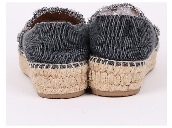 Zadig & Voltaire Slip-On in denim grigio da donna Marrone - vista 6