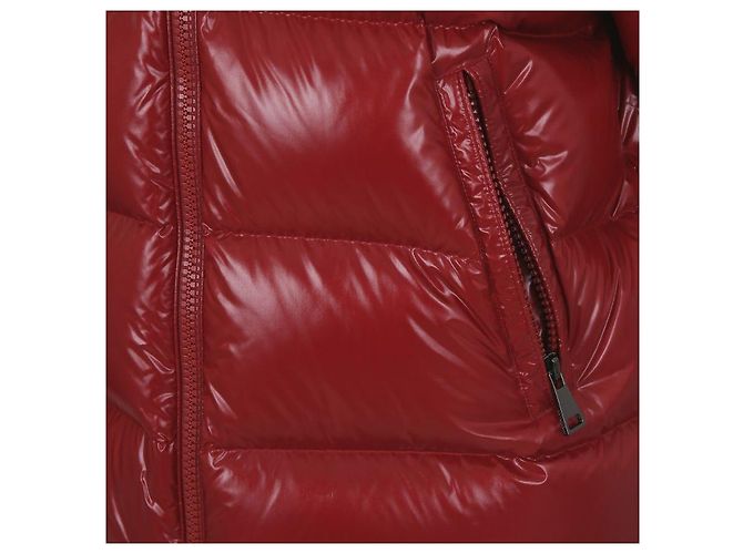 Chaqueta de plumón con capucha para mujer Moncler MAIRE Roja - vista 10