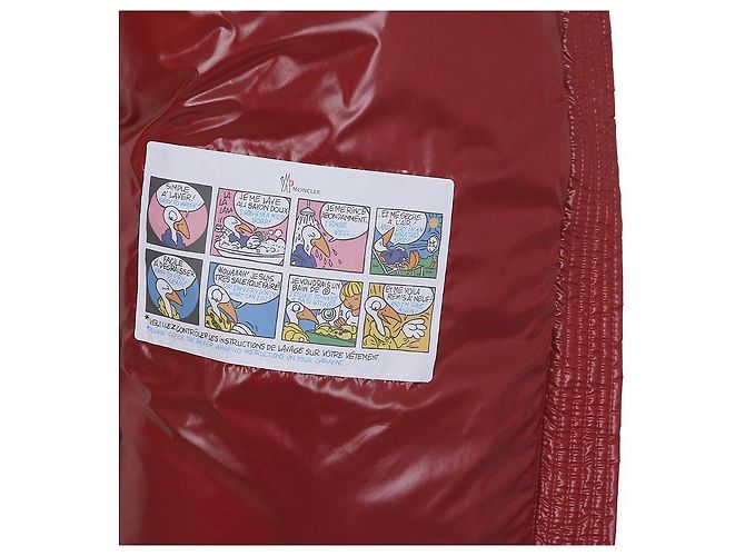 Chaqueta de plumón con capucha para mujer Moncler MAIRE Roja - vista 12