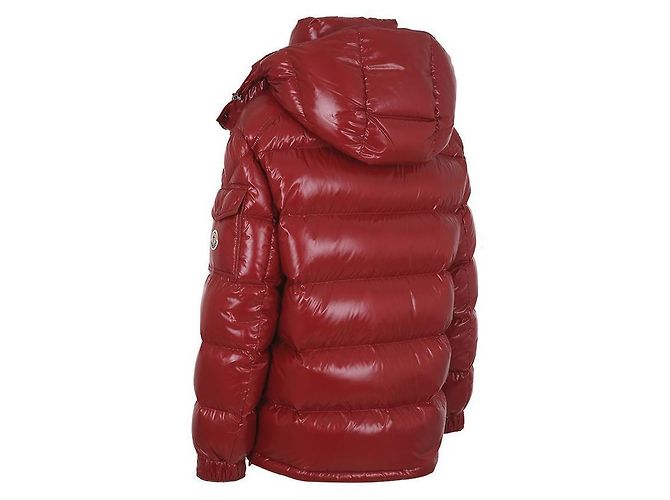 Chaqueta de plumón con capucha para mujer Moncler MAIRE Roja - vista 5