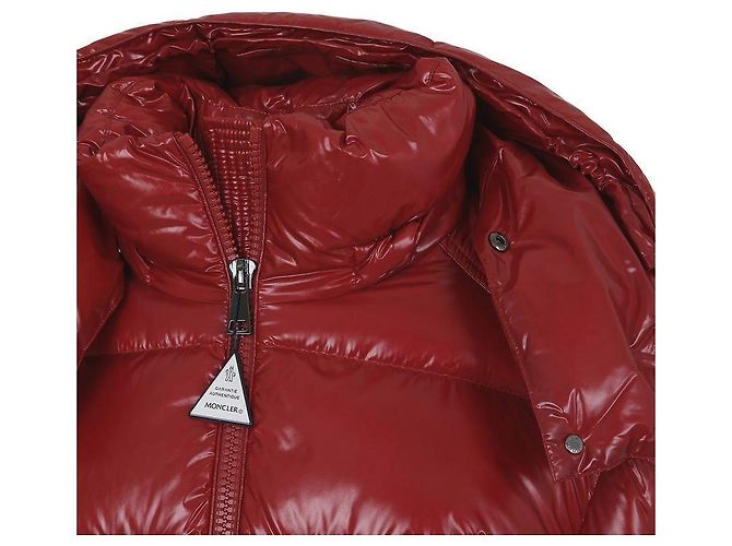 Chaqueta de plumón con capucha para mujer Moncler MAIRE Roja - vista 8