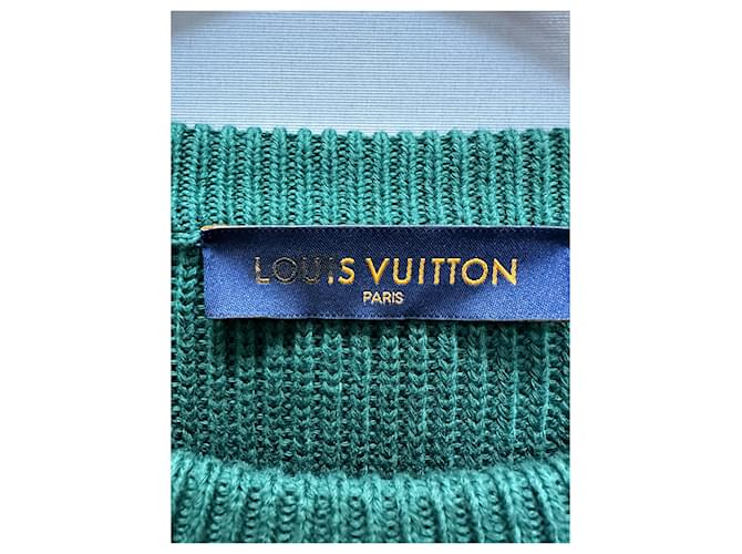 Louis Vuitton Logo Jamaica Strick Mehrfarben - Ansicht 8