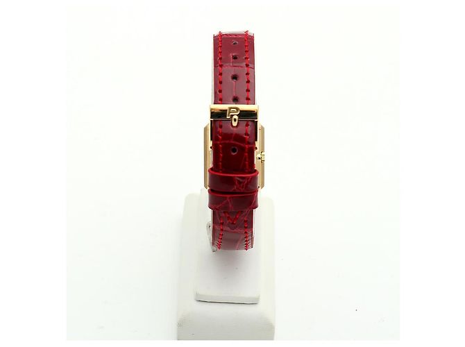 Piaget Reloj de oro tamaño mini con pavé de diamantes para mujer Manual de protocolo Certificado de nacimiento Amarillo - vista 6