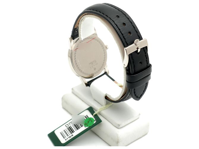 Rolex Relógio Cellini Ivory Computer Dial Ouro Branco Manual Couro Conjunto Completo Certificado Caixa - vista 6