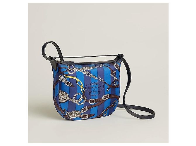 Hermès Sursoie To Go Beutel Blau - Ansicht 3