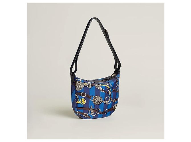 Hermès Sursoie To Go Beutel Blau - Ansicht 5
