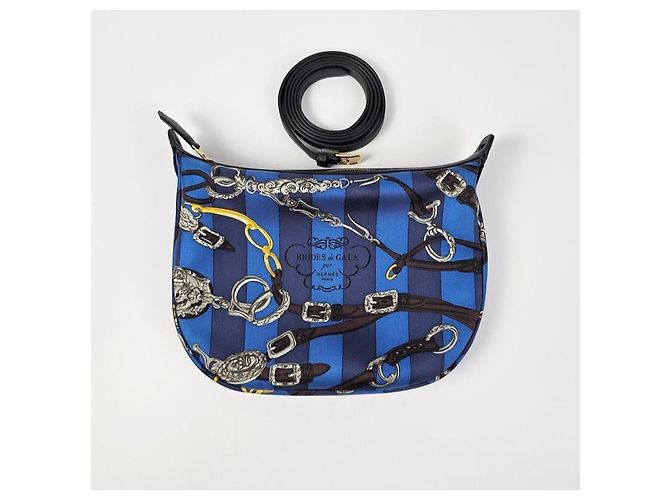 Hermès Sursoie To Go Beutel Blau - Ansicht 6