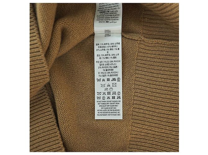 Burberry Cashmere-Strickjacke mit langen Ärmeln ARCHIVE BEIGE Braun - Ansicht 16