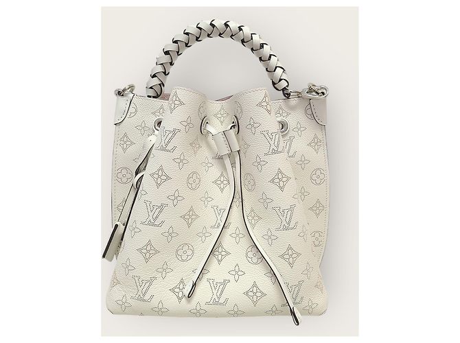 Louis Vuitton Borsa a tracolla Mahina Moria in monogramma bianco - vista 2