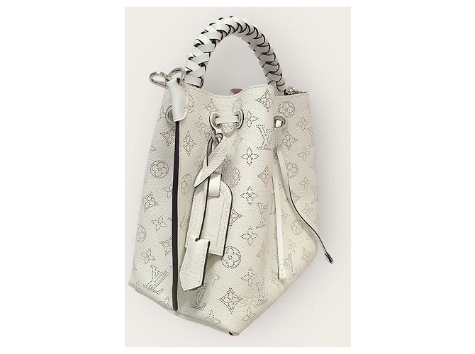 Louis Vuitton Borsa a tracolla Mahina Moria in monogramma bianco - vista 4