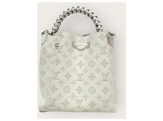 Louis Vuitton Borsa a tracolla Mahina Moria in monogramma bianco - vista 6