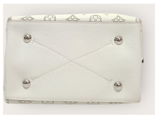 Louis Vuitton Borsa a tracolla Mahina Moria in monogramma bianco - vista 7