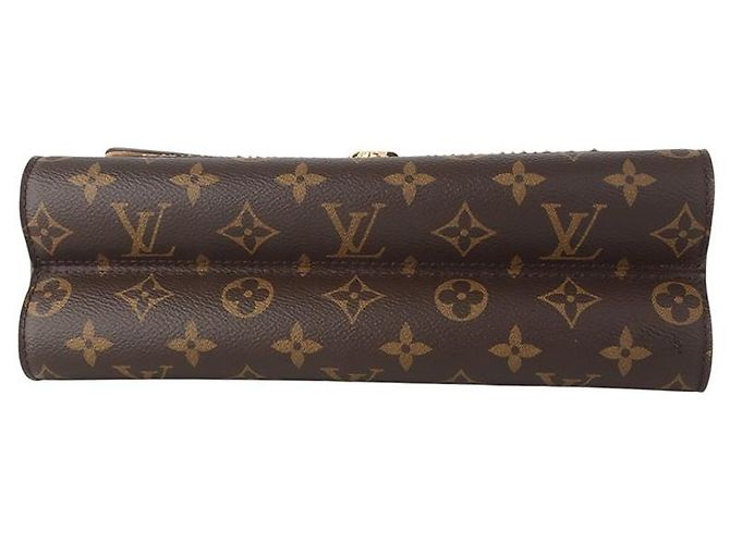 Louis Vuitton Monogramm Python Victorine Crossbody-Tasche mit Goldkette Mehrfarben - Ansicht 6