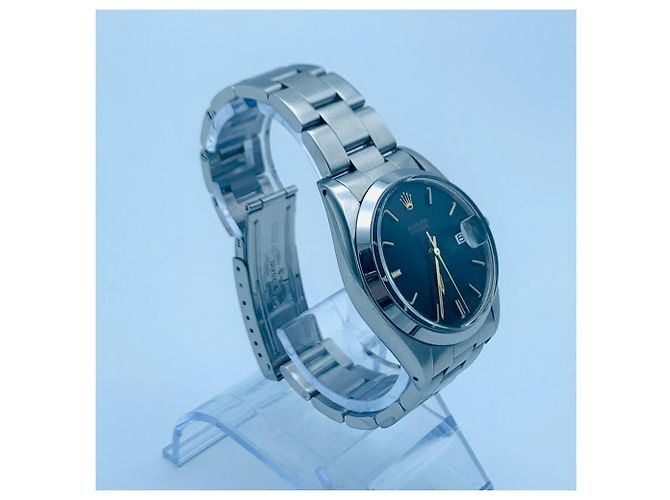 Rolex Orologio Oyster Perpetual Date Precision da uomo Nero - vista 2