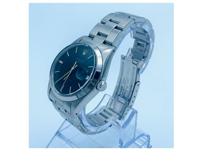 Rolex Orologio Oyster Perpetual Date Precision da uomo Nero - vista 3