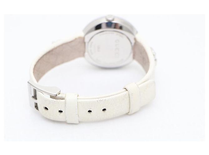 Gucci Lederuhr mit GG-Logo und Horsebit Mehrfarben - Ansicht 13