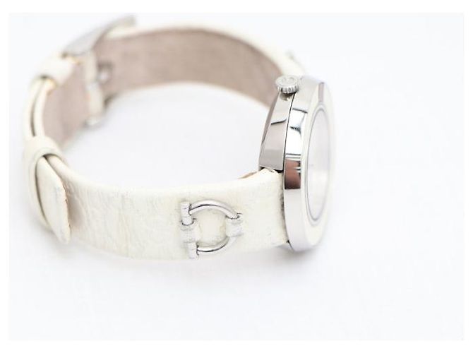 Gucci Lederuhr mit GG-Logo und Horsebit Mehrfarben - Ansicht 14